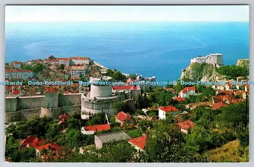 R762041 Dubrovnik Blick auf Lovrijenac Ozebih