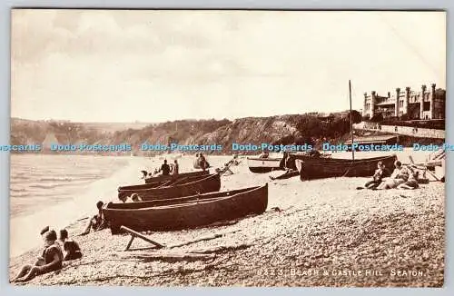 R760922 Seaton Beach and Castle Hill J Salmon Sevenoaks England