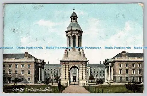 R760947 Dublin Trinity College W Lawrence PM Muswell Hill 1906