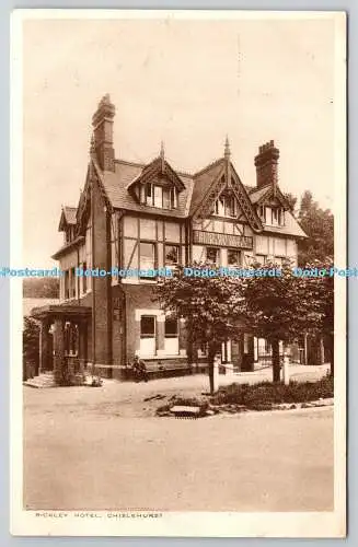 R756233 Chislehurst Bickley Hotel R A Publishing Co Ltd