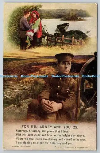 R760989 For Killarney and You Bamforth Holmfirth England New York Song Series No
