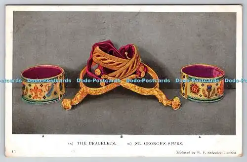 R762146 The Bracelets St George Spurs W F Sedgwick PM London 1933