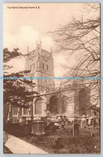 R756261 Fairford Church aus der Serie S E W Dennis Moss Cecily