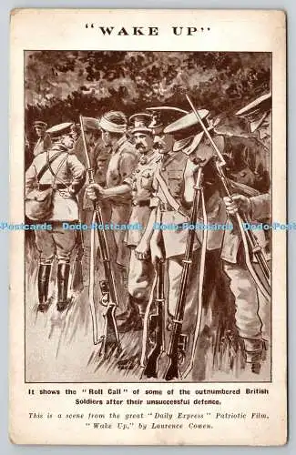 R761036 Wake Up It Shows the Roll Call Daily Express Patriotic Film Wake Up Laur
