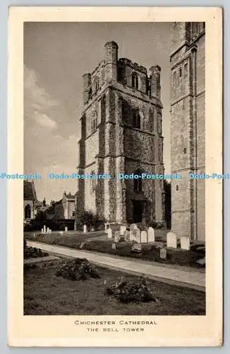 R761069 Chichester Cathedral The Bell Tower Tuck 1946