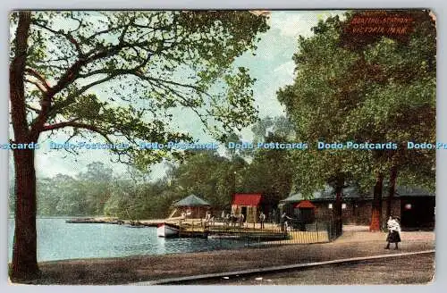 R762258 Victoria Park Boating Station 1909