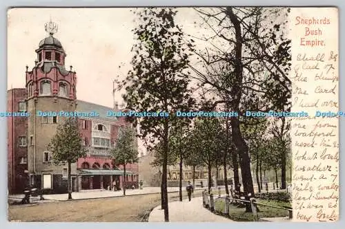 R762259 Shepherds Bush Empire Ainger and Davies PM Watford 1906