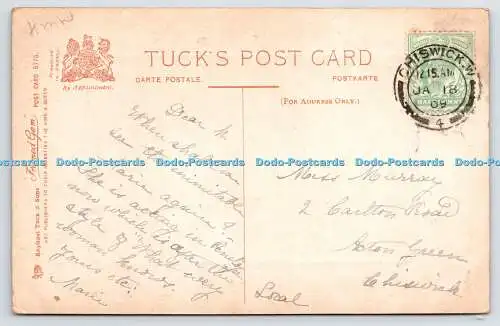 R756374 Miss Marie Tempest Raphael Tuck and Sons Gerahmte Edelstein Postkarte 5775 1909