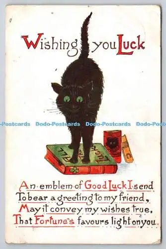 R756380 Wishing You Luck Black Cat Philco Publishing Co Ltd Comic-Serie Nr. 5049