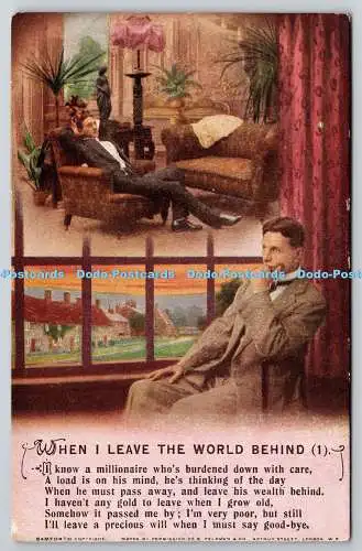 R761141 When i Leave The World Behind Bamforth Holmfirth England New York Songs