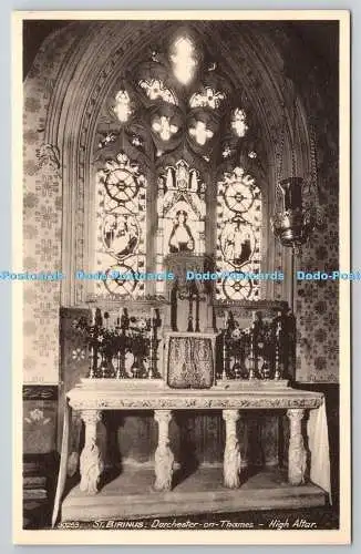 R756424 St Birinus Rochester on Thames High Altar Marshall Keene and Co