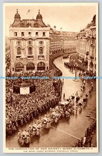 R761194 The Coronation On Her Majesty Queen Elizabeth II The Royal Coach Enterin