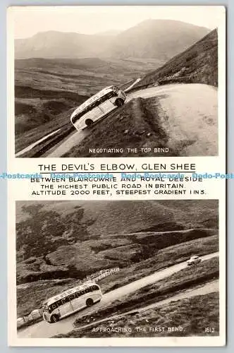 R756520 Glen Shee The Devil Elbow Negotiating The Top Bend J B White Dundee RP M