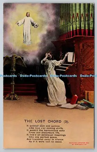 R761282 The Lost Chord Bamforth Holmfirth England New York Series No 4504 3 1909