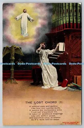 R761285 The Lost Chord Bamforth Holmfirth England New York Serie Nr 4504 2