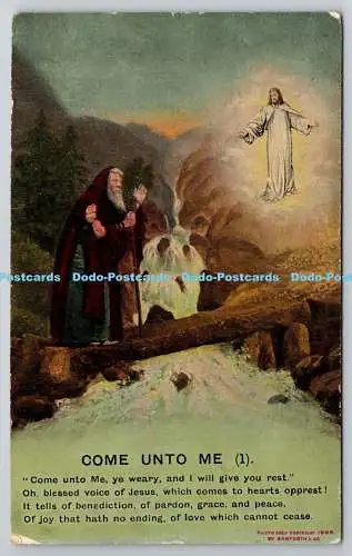 R761286 Come Unto Me Bamforth Holmfirth England New York Series No 4518 1