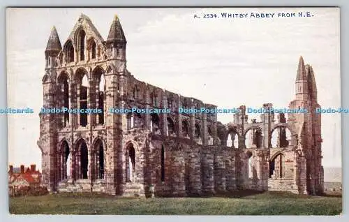 R762438 Whitby Abbey von N E Photochrom London Tunbridge Wells Exclusive Celesq