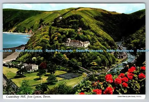 R762471 Devon Countisbury Hill von Lynton John Hinde 1965