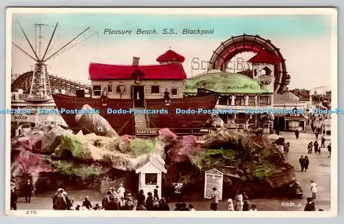 R756660 Blackpool Pleasure Beach S Valentine Progress Serie RP 1927