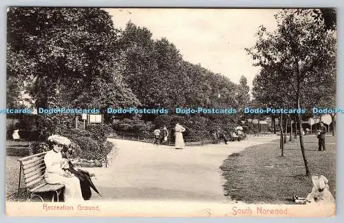 R756691 South Norwood Recreation Ground P R Jones 1906