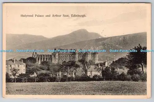 R762570 Edinburgh Holyrood Palace und Arthur Seat E R und S Reliable Series