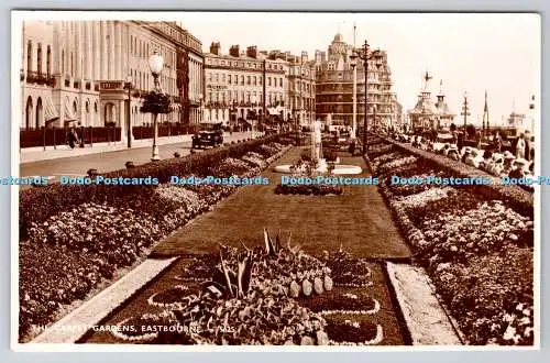 R762617 Eastbourne The Carpet Gardens Shoesmith and Etheridge Norman RP