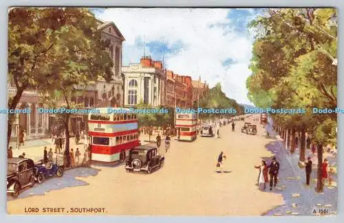 R762677 Southport Lord Street Valentine Art Farbe Edward Hailey PM Preston Lanc