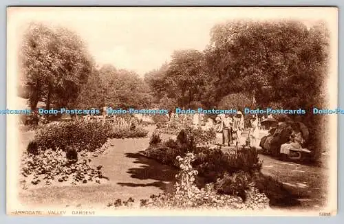 R761541 Harrogate Valley Gardens Photochrom London Tunbridge Wells