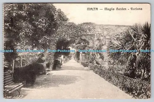R756810 Malta Maglio Garden Floriana