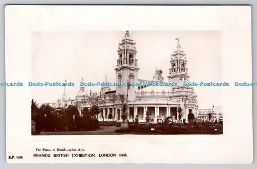 R756878 London Franco British Exhibition The Palace of British Applied Arts The