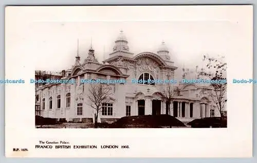 R756880 London Franco British Exhibition The Canadian Palace The Rival Photograph