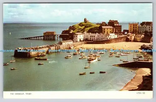 R762759 Tenby The Harbour Jarrold Norwich England RP