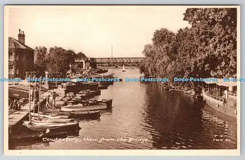 R761620 Tewkesbury Blick von der Brücke F Frith Reigate