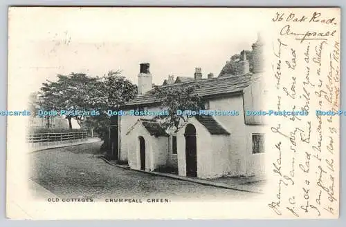 R761632 Crumpsall Green Old Cottages 1903