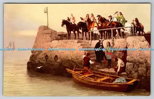 R761635 Tate Gallery A Lost Cause Flight of King James II Photochrom Famous Pict