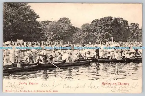 R761640 Henley on Thames Henley Regatta Stengel 1904