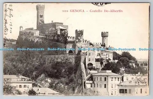 R762783 Genua Castello de Albertis Postkarte