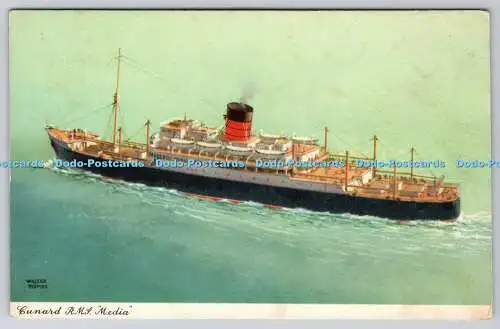 R761678 Cunard R M S Media Walter Thomas