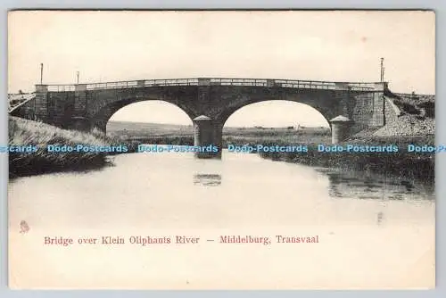 R761724 Transvaal Middelburg Bridge Over Klein Oliphants River Tuck View