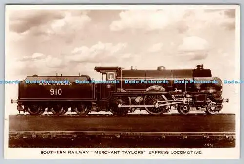 R762864 Southern Railway Merchant Taylors Schnellzuglok 4 0 3 Zylinder EN