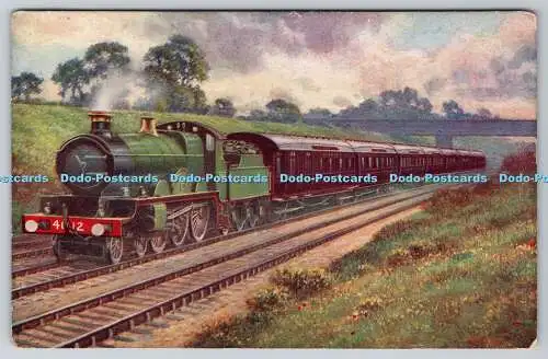 R762866 Great Western Railway Sechsräder gekoppelte Personenlok London County