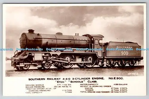 R762885 Southern Railway 4 4 0 3 Zylinder Motor Eton Schools Class British Manu