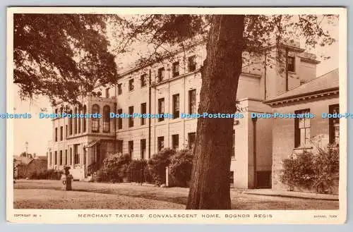 R757014 Bognor Regis Merchant Taylors Convalescent Home Tuck 1947