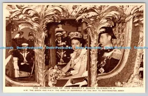 R761770 The Coronation of Her Majesty Queen Elizabeth II Photochrom Tunbridge We