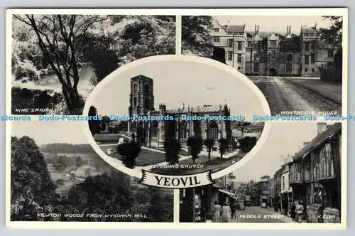 R757055 Yeovil St John Church Valentine Silveresque 3039 V Style 1961 Multi View