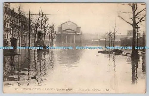 R762952 Inondations de Paris Place de la Nativite LL 22