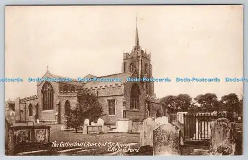 R762957 Chelmsford The Cathedral Church of St Mary Davis Booksellers and Station