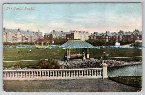 R757090 Bexhill The Park Valentine Series 1905