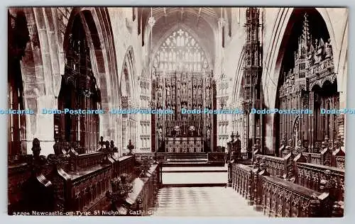 R762969 Newcastle On Tyne St Nicholas Cath Choir Photochrom London Hochglanz Foto