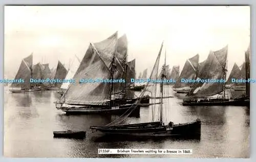 R761838 Brixham Trawlers Waiting For a Breeze D F and H M Stone RP